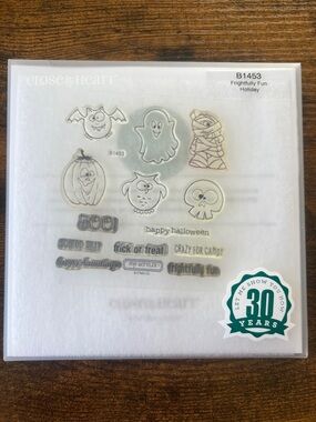 Frightfully Fun CLOSE TO MY HEART Stamp Set - B1453 - used